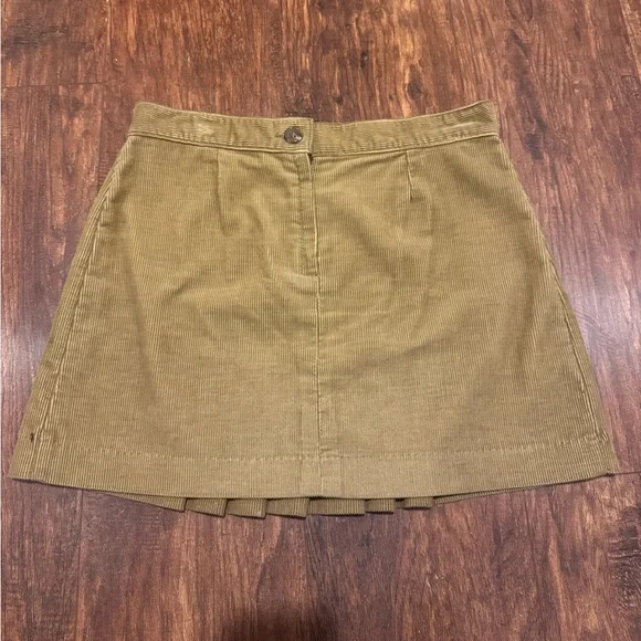 Vintage Juicy Couture Jeans Corduroy Pleated Skirt | Medium - Picture 2 of 10